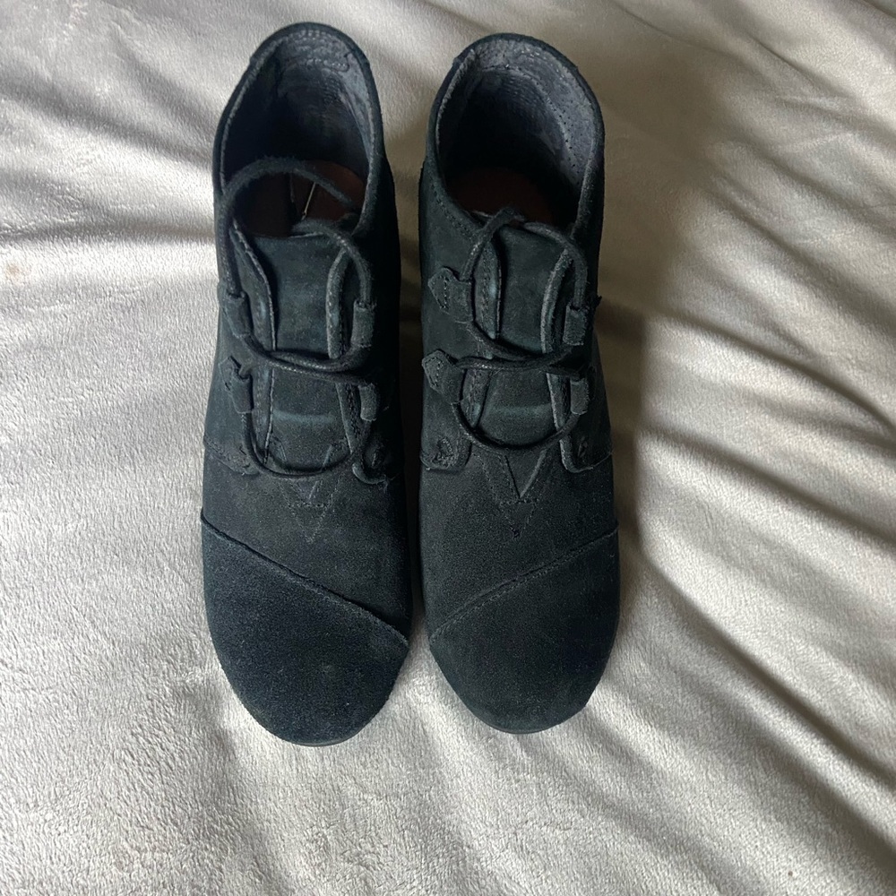 Toms Black Ankle Boots
